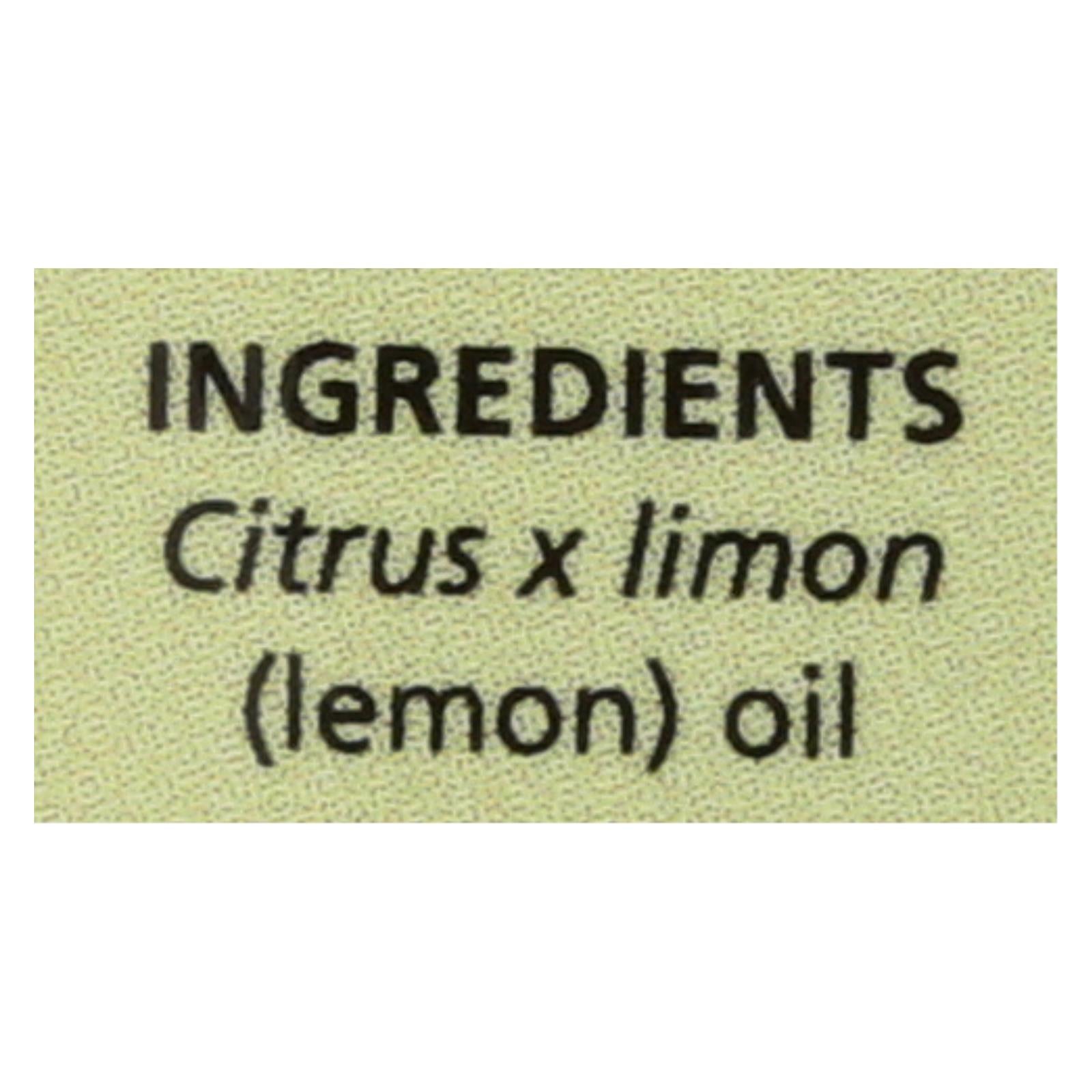 Aura Cacia - Essential Oil - Lemon - 0.5 Fl Oz
