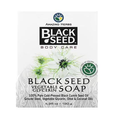 AMAZING HERBS Black Seed Soap 4.25 OZ