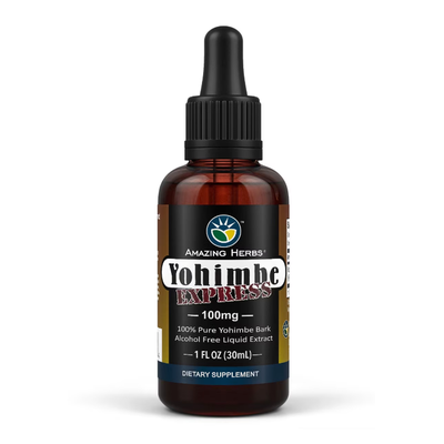 AMAZING HERBS Yohimbe Express Liquid 1 OZ