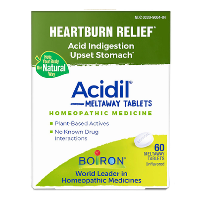 BOIRON Acidil Heartburn Relief 60 TAB