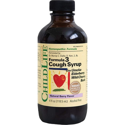 CHILDLIFE Formula 3 Cough Syrup 4 OZ