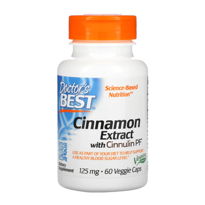 DOCTORS BEST Cinnamon Extract Cinnulin PF 60 VGC