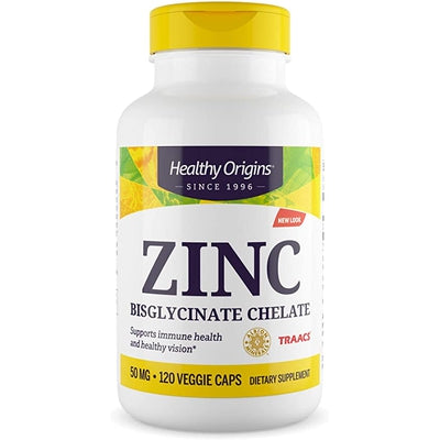 HEALTHY ORIGINS Zinc 50mg 120 VGC