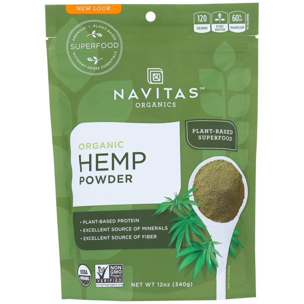 NAVITAS ORGANICS Organic Hemp Protein Powder 12 OZ