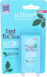 ALBA BOTANICA Fast Fix Sun Stick SPF30 0.5 OZ