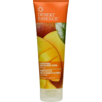DESERT ESSENCE Island Mango Hand & Body Lotion 8 OZ