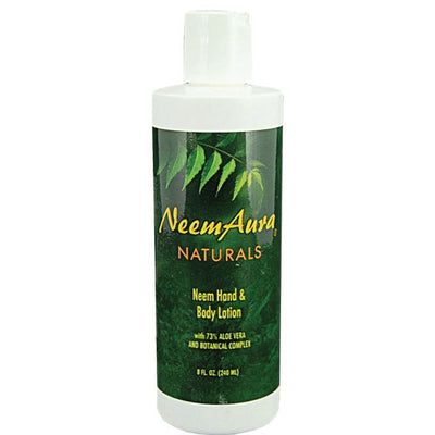 NEEM AURA Neem Hand & Body Lotion 8 OZ