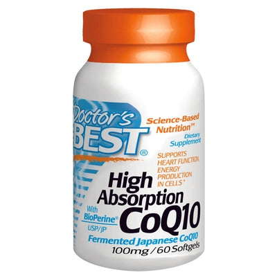 DOCTORS BEST High Absorption CoQ10 100mg 60 SFG