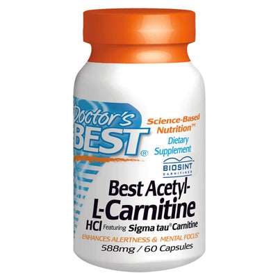 DOCTORS BEST Acetyl L-Carnitine w-Sigma Tau 60 CAP DOCTORS BEST Acetyl L-Carnitine w-Sigma Tau 60 CAP
