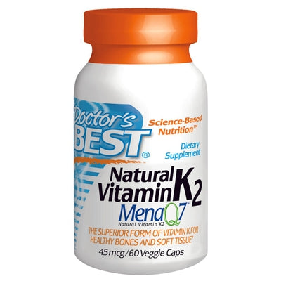 DOCTORS BEST Vitamin K2 60 VGC