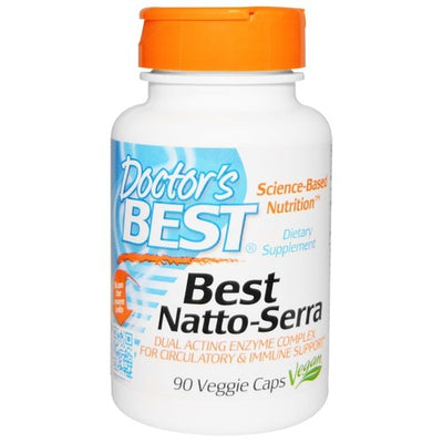 DOCTORS BEST Natto Serra 90 VGC