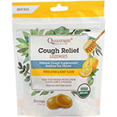 QUANTUM Cough Relief Lozenges Meyer Lemon 18 CT