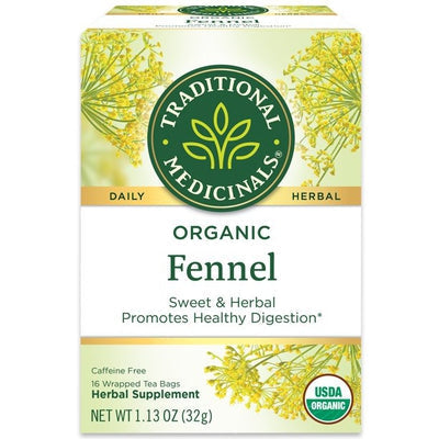 TRADITIONAL MEDICINALS Organic Fennel Tea 16 BAGS