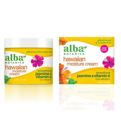 ALBA BOTANICA Jasmine &amp; Vitamin E Moisture Cream 3 OZ