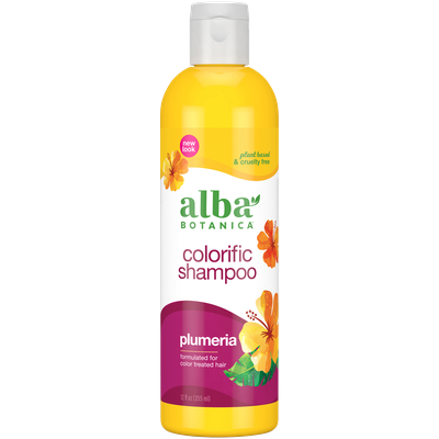 ALBA BOTANICA Plumeria Replenishing Hair Wash 12 OZ