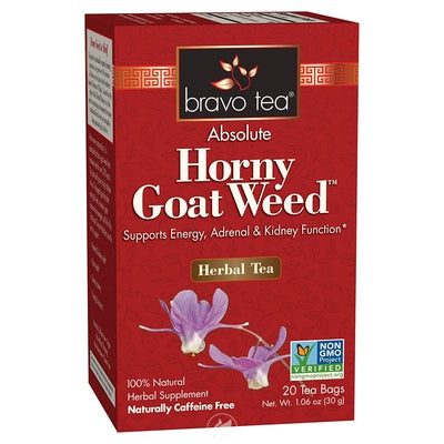 BRAVO Horny Goat Weed Tea 20 BAG