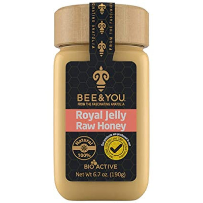 Bee &amp; You Royal Jelly Raw Honey Mix 6.7 OZ