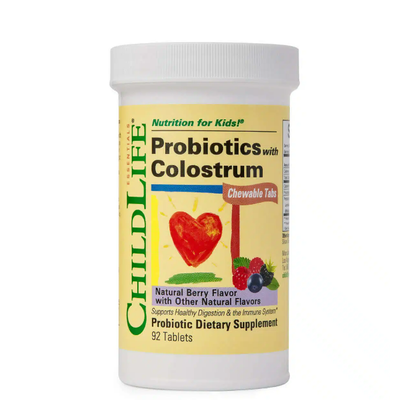 CHILDLIFE Probiotic with Colostrum 92 TAB