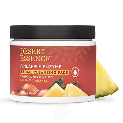 DESERT ESSENCE Pineapple Enzyme Cleansing Pads 50 PADS