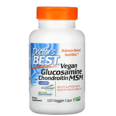 DOCTORS BEST Vegan Glucosamine Chondroitin MSM 120 VGC