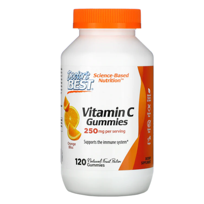 DOCTORS BEST Vitamin C Gummies 120 CT