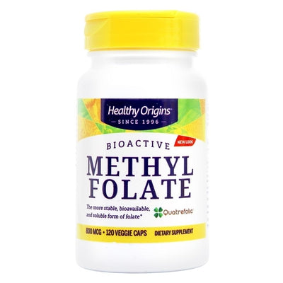 HEALTHY ORIGINS Methyl Folate 800 mcg 120 VGC