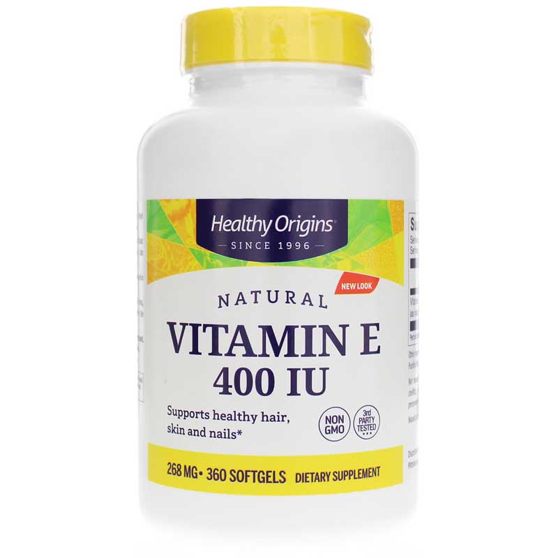 HEALTHY ORIGINS Vitamin E 400IU 180 CAP