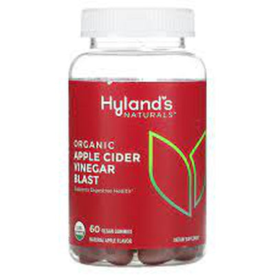 HYLANDS Apple Cider Vinegar Gummies, Organic 60 CT