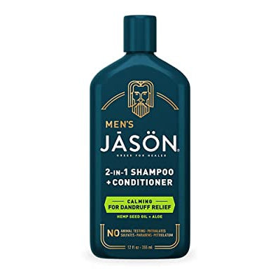 JĀSÖN Mens Calming 2-in-1 Shampoo &amp; Conditioner 12 OZ