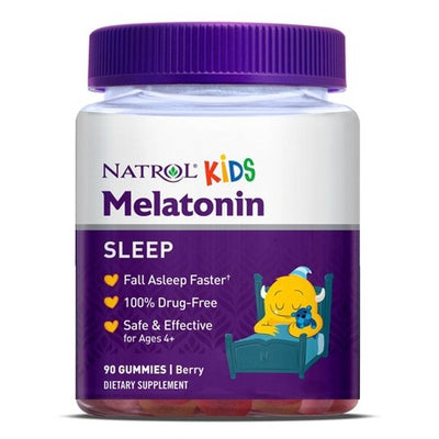 NATROL Melatonin Kids Gummy 1MG Berry 90 CT