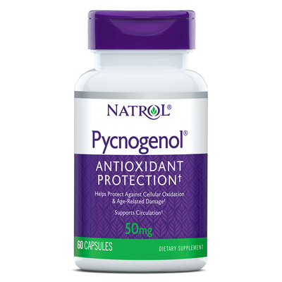 NATROL Pycnogenol 50mg 60 CAP
