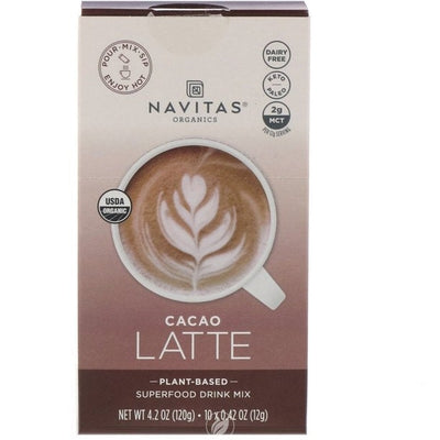 NAVITAS ORGANICS Organic Superfood Lattes Cacao 10 PKT