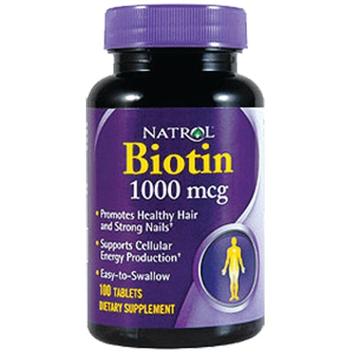 NATROL Biotin 1000 mcg 100 TAB