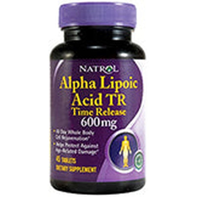 NATROL Alpha Lipoic Acid 600mg Time Rel 45 TAB