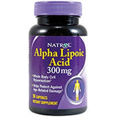 NATROL Alpha Lipoic Acid 300mg 50 CAP
