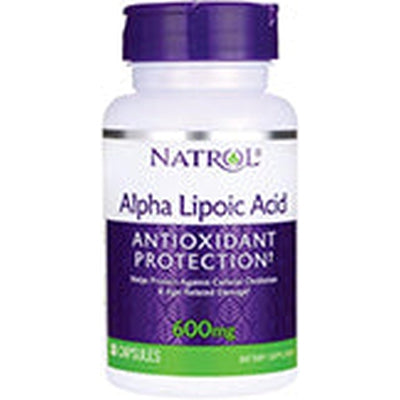 NATROL Alpha Lipoic Acid 600mg 30 CAP