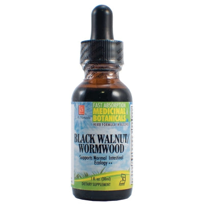 L A NATURALS Black Walnut - Wormwood 1 OZ