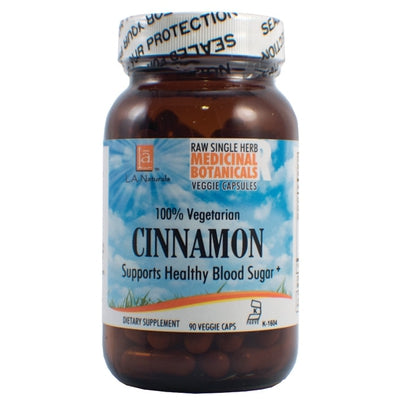 L A NATURALS Cinnamon Raw Herb 90 VGC