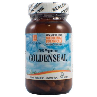 L A NATURALS Goldenseal Raw Herb 60 VGC