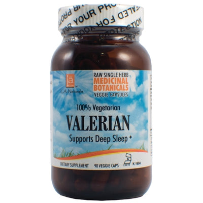 L A NATURALS Valerian Raw Herb 90 VGC