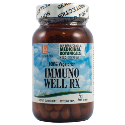 L A NATURALS Immuno Well RX Raw Formula 90 VGC