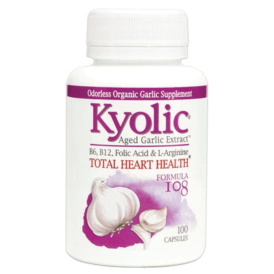 WAKUNAGA Kyolic Formula 108 Heart Health 100 CAP