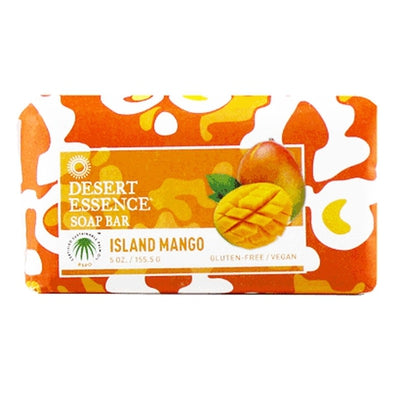 DESERT ESSENCE Island Mango Bar Soap 5 OZ