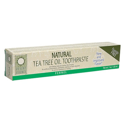 DESERT ESSENCE Fennel Tea Tree Toothpaste 7 OZ