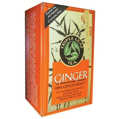 TRIPLE LEAF Ginger Tea (100%% ginger root) 20 BAG
