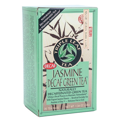 TRIPLE LEAF Jasmine Green Tea Decaf 20 BAG