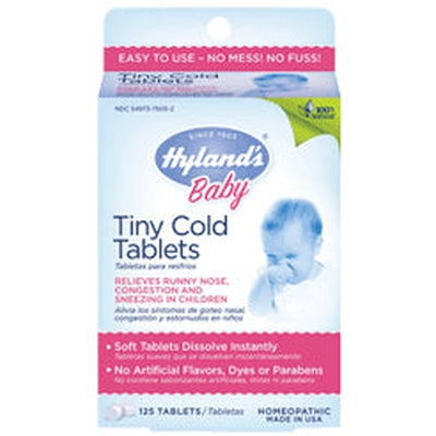 HYLANDS Baby Tiny Cold Tablets 125 TAB