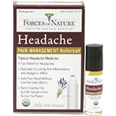 FORCES OF NATURE Headache Pain Management Roll-On 4 ML