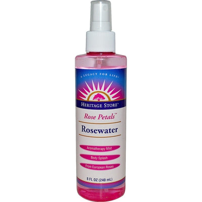 HERITAGE PRODUCTS Rosewater 8 OZ