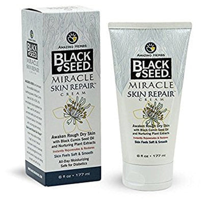 AMAZING HERBS Black Seed Skin Repair Cream 6 OZ